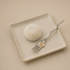 Dessertgaffel med sakuradesign