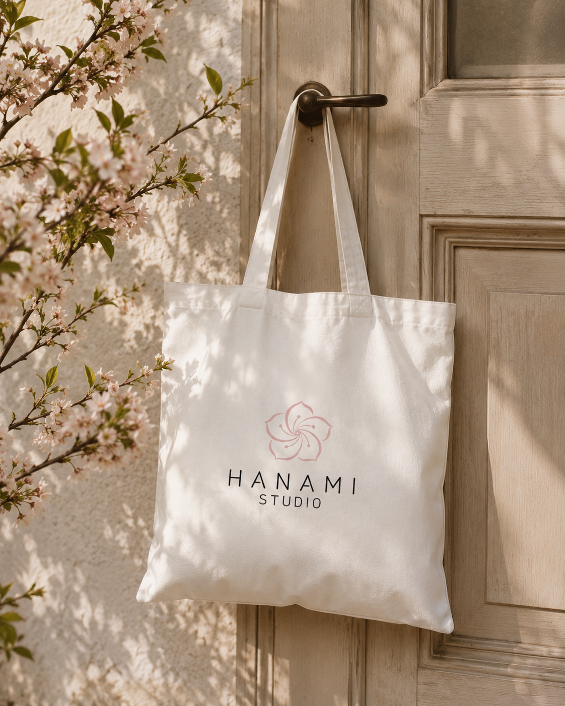 Hanami tote bag