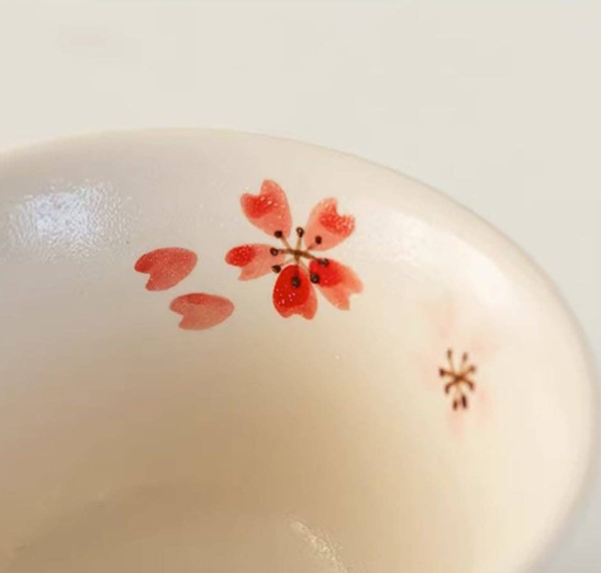 Håndlavet japansk kop - Sakura